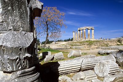 Temple d'Apollon - Corinthe - Grèce