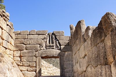 Mycènes - Porte des lionnes - Grèce