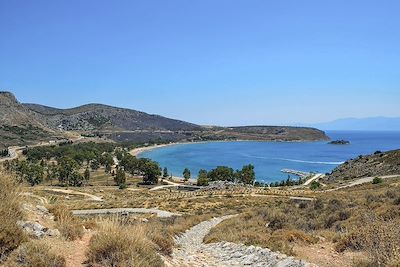 Plage de Paralia Karathonas - Péloponnèse - Grèce