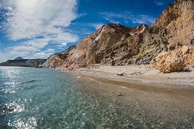 Plage de Firiplaka - Milos - Cyclades - Grèce