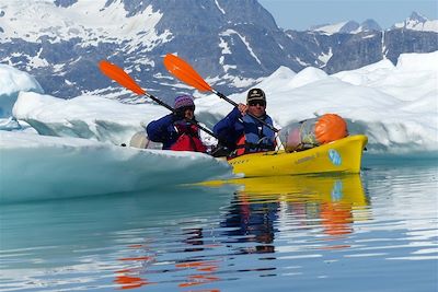 Kayak et banquise de la côte est - Groenland