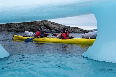 Kayak et banquise de la côte est - Groenland