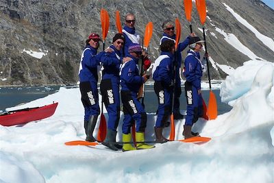 Kayak et banquise de la côte est - Groenland