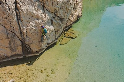 Via Ferrata sur l'île de Pag - Croatie