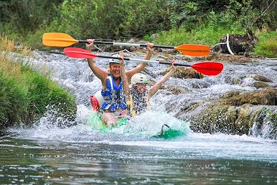 Kayak sur la rivière Zrmanja - Croatie