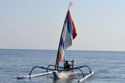 Bâteau de pêche - Amed - Bali - Indonésie