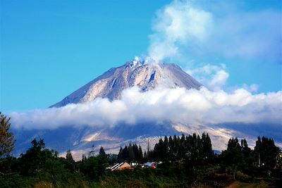 Le volcan Sinabung - Sumatra - Indonésie