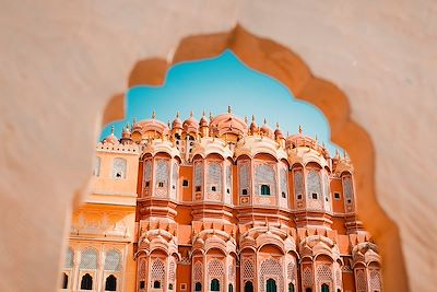 Hawa Mahal, palais des vents à Jaipur 