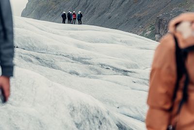 Exploration en Islande - glacier Svinafellsjokull