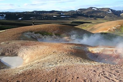 Hrafntinnusker - Landmannalaugar - Islande