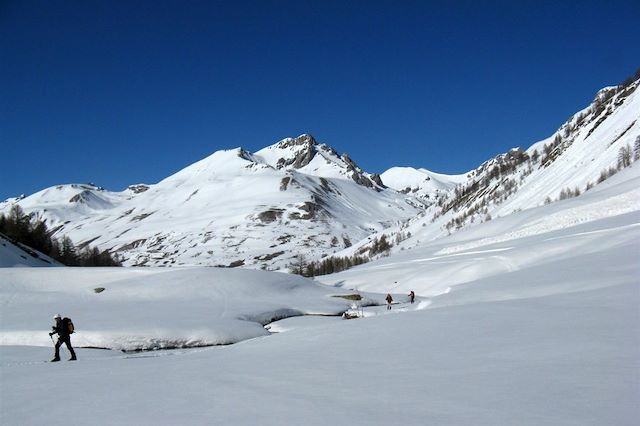 Voyage Piémont italien et Val Maira sauvage à ski