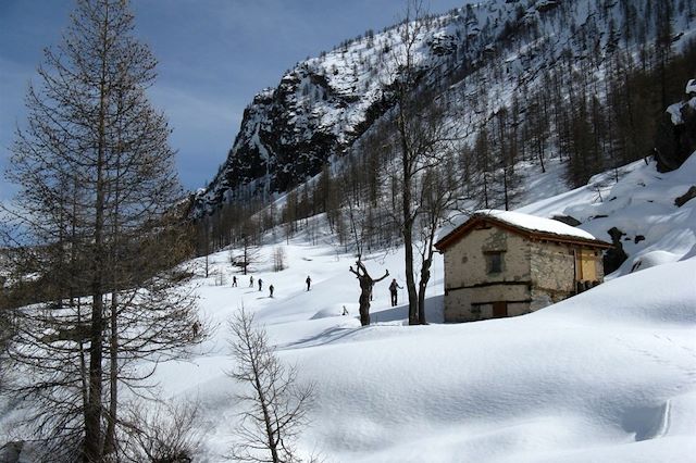 Voyage Piémont italien et Val Maira sauvage à ski