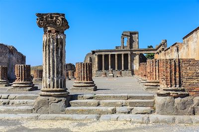 Les ruines de Pompéi - Campanie - Italie