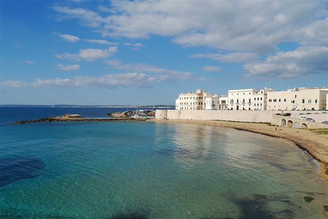 Voyage Les Pouilles à vélo en famille du Salento à la mer