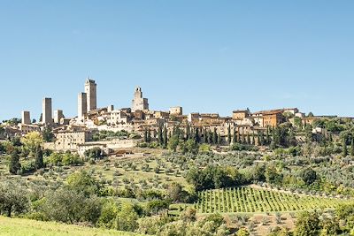 La Toscane à vélo, confort et charme du Val d'Elsa