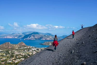 Apprentis vulcanologues en Sicile !