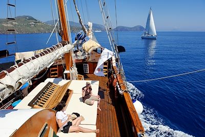 Croisière dans les îles Eoliennes - Sicile - Italie