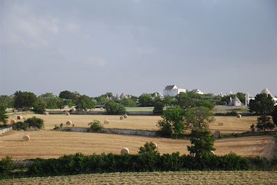 La Vallée d'Itria dans la région des Pouilles - Italie