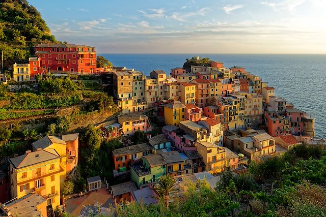 Voyage Cinque Terre, balcon sur la mer - en train