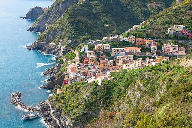 Voyage Cinque Terre, balcon sur la mer - en train