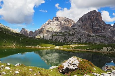 Traversée Dolomites,  Italie, Europe