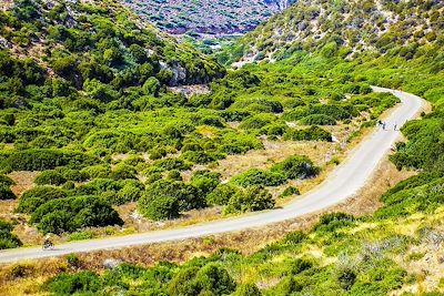 Route entre Buggerru et Nebida - Sardaigne - Italie