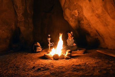 Dans le wadi Rum - Jordanie