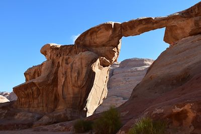 Dans le wadi Rum - Jordanie