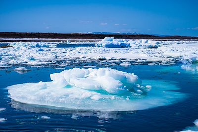 Glace dérivante de la mer d'Okhotsk - Japon