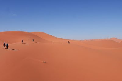 Randonnée dans l'erg Chebbi - Maroc 