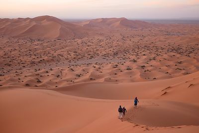 Marche dans les dunes de Bouird - Maroc