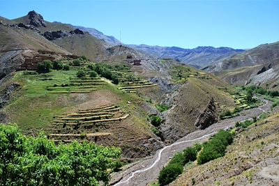 Vallée de l'Atlas central - Maroc