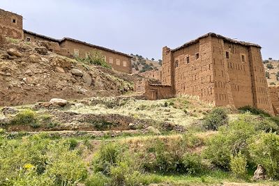 Village traditionnel - Vallée des Bougmez - Maroc