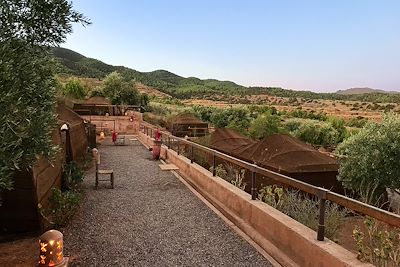 Tentes lodges - Terres d'Amanar - Maroc