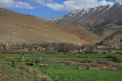 Ait Bougmez et Dar si Hamou - Haut Atlas - Maroc