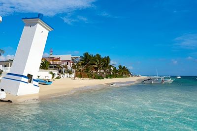 Plage de Puerto Morelos - Caraïbes -  Mexique