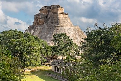 Pyramide d'Uxmal - Site du Yucatán - Mexique