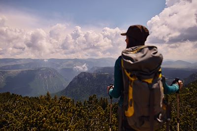 Randonneuse - Parc National de Durmitor - Monténégro 