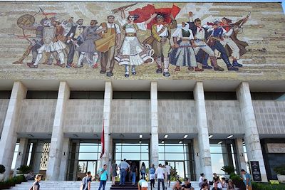 Musée national historique de Tirana - Albanie