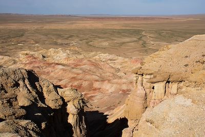 Falaises de Tsagaan Suvarga - Désert de Gobi - Mongolie