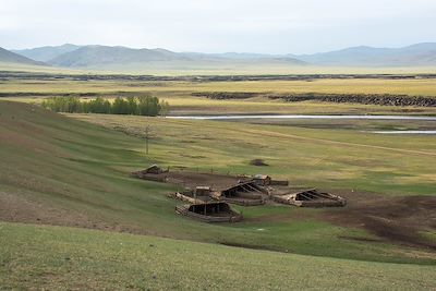 Bergerie - Khangai - Mongolie