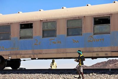 Gare de Choum - Le train du désert - Mauritanie