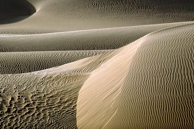 Dunes de sable - Parc National du Banc d'Arguin - Désert du Sahara - Mauritanie