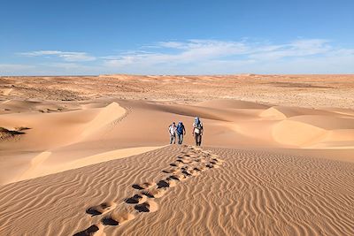 Randonnée dans l'Erg de Ouarane - Mauritanie 