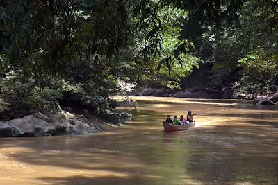 Pirogue - Bornéo - Malaisie