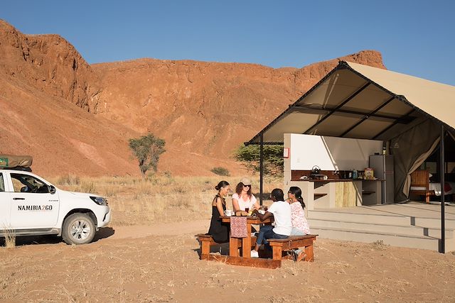 Voyage La Namibie en bungalow équipé