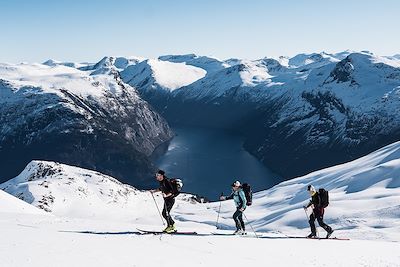 Ski de randonnée Région des fjords