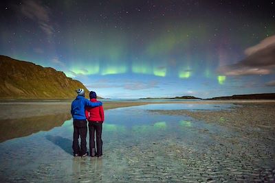 Aurorex boréales - Fredvang - Lofoten - Norvège