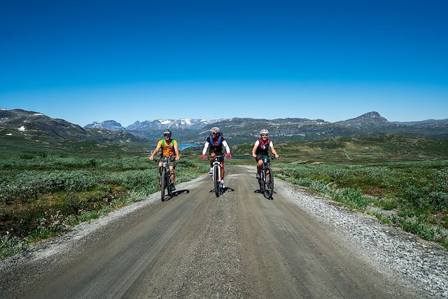 Voyage A vélo entre fjords et montagnes du Jotunheimen