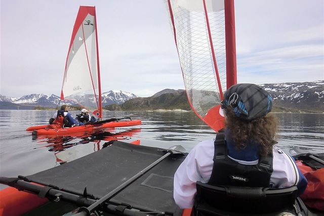 Voyage D'île en île en kayak à voile